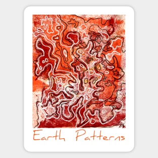 Earth Patterns Sticker